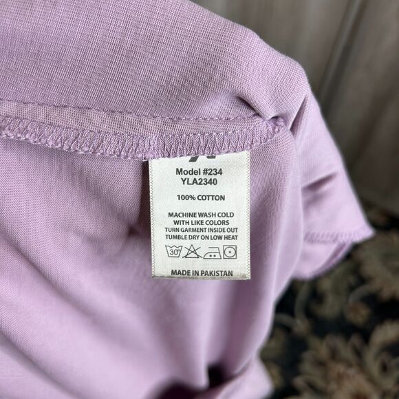 YoungLA Jogger Pants Sweatpants Purple Color Cotton Streetwear Size L - Picture 3 of 8